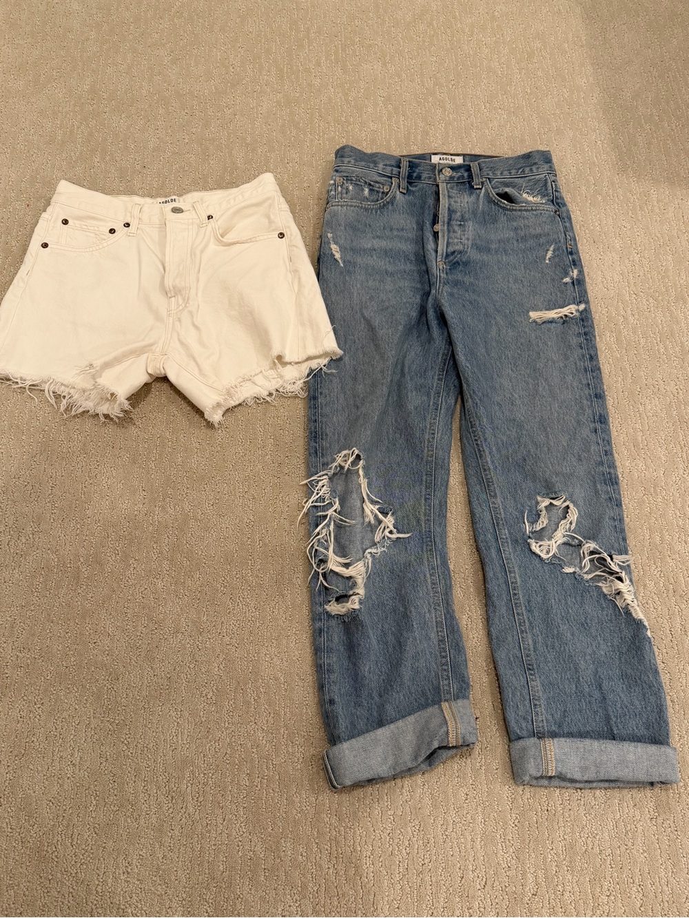 AGOLDE Denim & Shorts